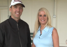 How to play a short hill lie – Ask a Pro Webisode with Colby and Julie